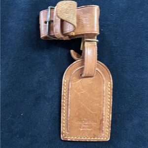 Louis Vuitton luggage tag